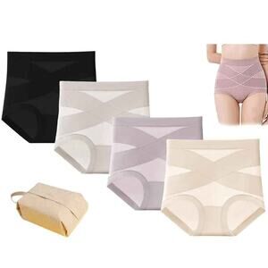 1 PAIR Doveloom Leak Proof Tummy Control Seamless Cotton Hi-Waist. Medium, NWT